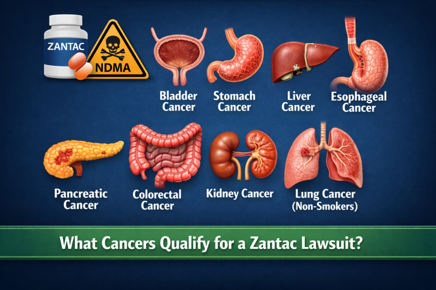 What Cancers Qualify for a Zantac Lawsuit