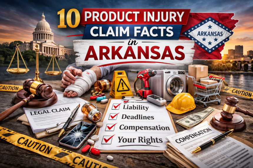 10 Product Injury Claim Facts in Arkansas