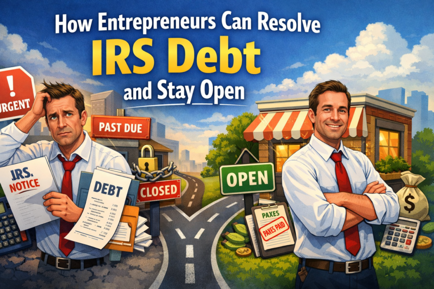 How Entrepreneurs Can Resolve IRS Debt and Stay Open