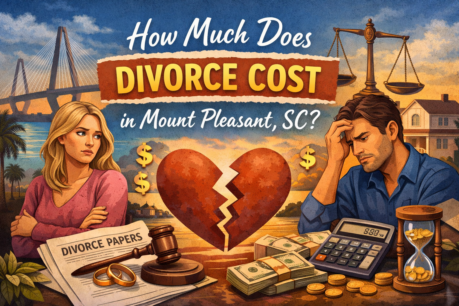 How Much Does Divorce Cost in Mount Pleasant, SC