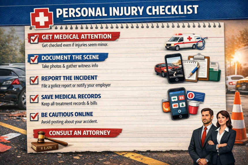Personal Injury Checklist