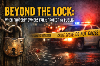 BEYOND THE LOCK WHEN PROPERTY OWNERS FAIL TO PROTECT THE PUBLIC