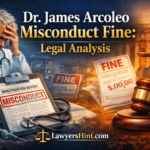 Dr. James Arcoleo Misconduct Fine