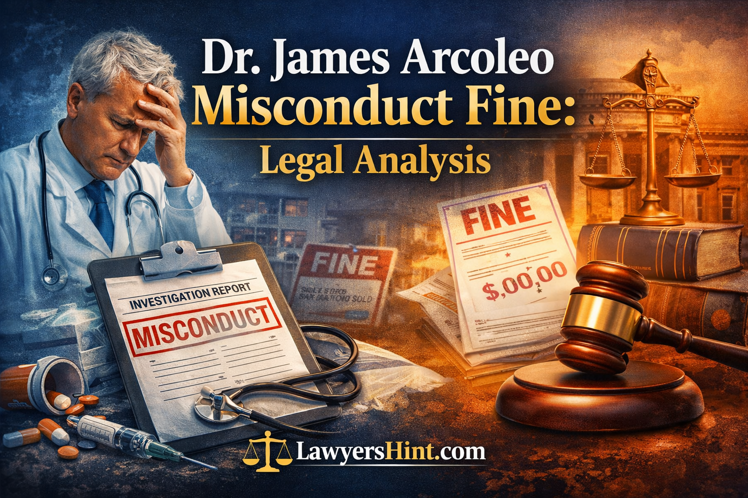Dr. James Arcoleo Misconduct Fine