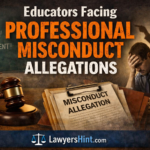 Educators Facing Professional Misconduct Allegations