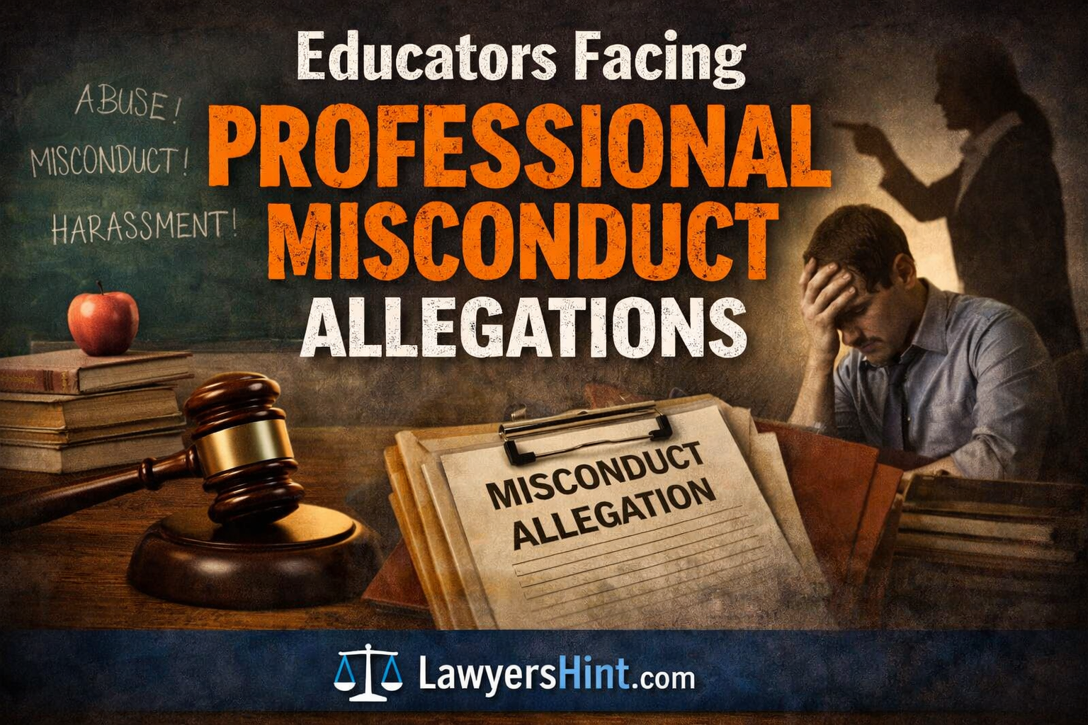 Educators Facing Professional Misconduct Allegations