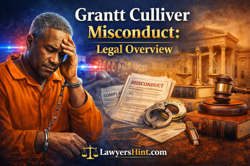 Grantt Culliver Misconduct