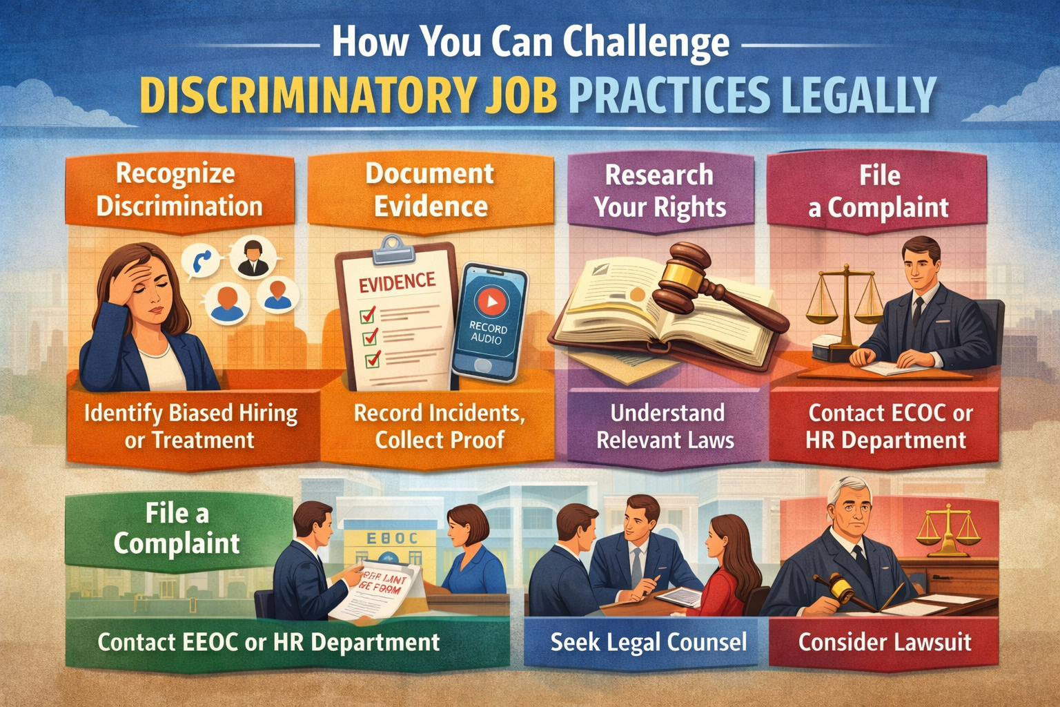 How You Can Challenge Discriminatory Job Practices Legally