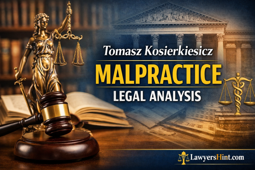 Tomasz Kosierkiesicz Malpractice