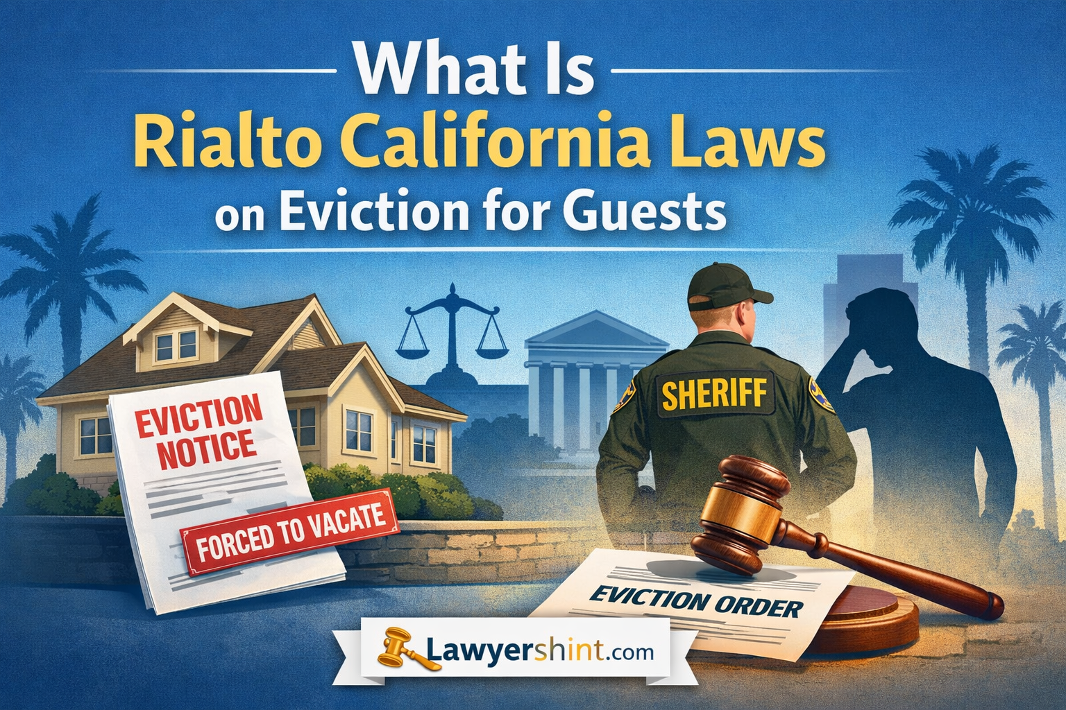 What Is Rialto California Laws on Eviction for Guests