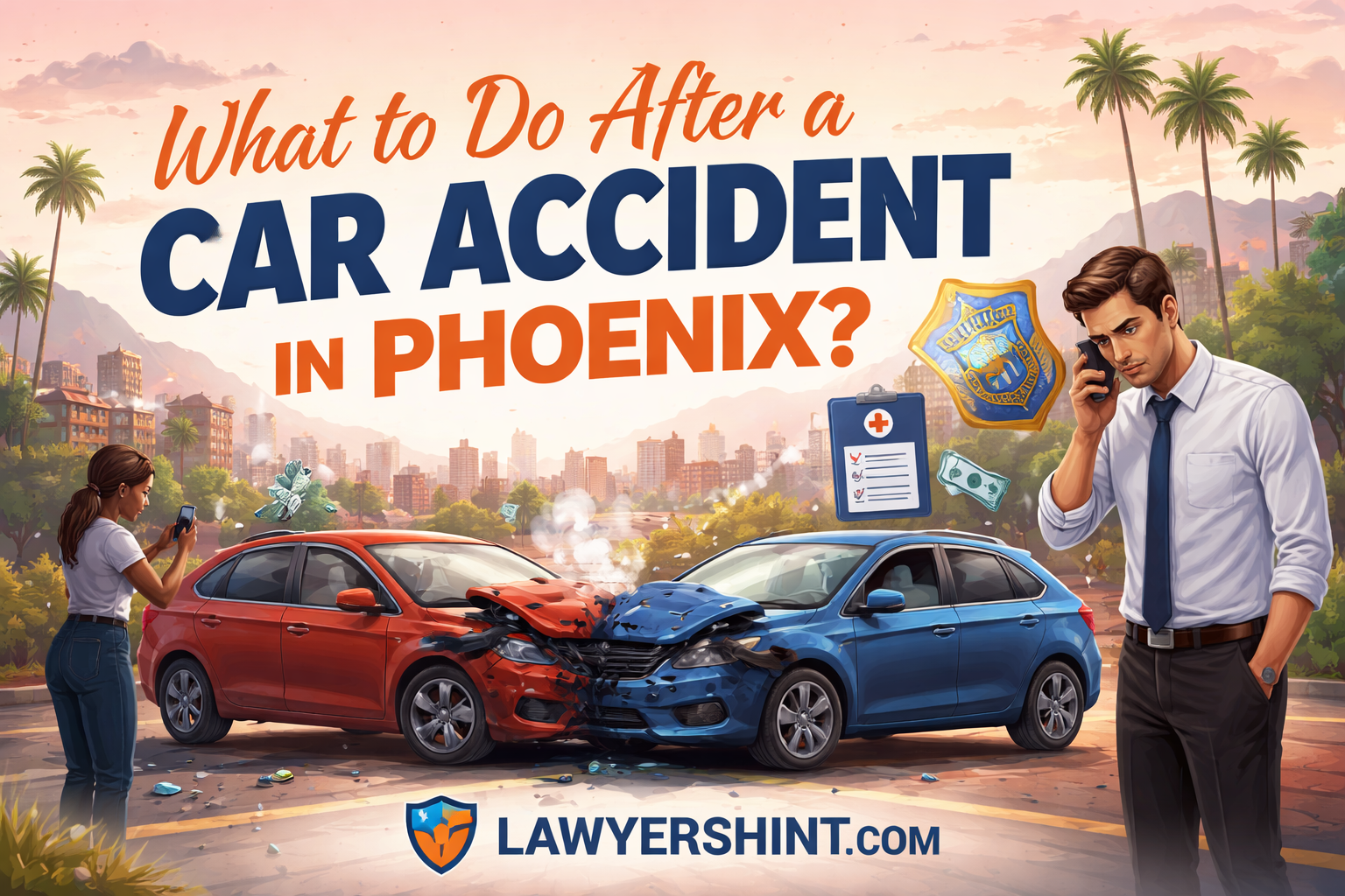 What to Do After a Car Accident in Phoenix