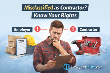 Misclassified as Contractor