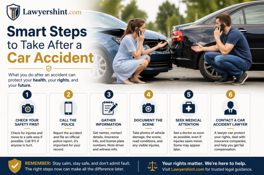 Smart Steps to Take After a Car Accident