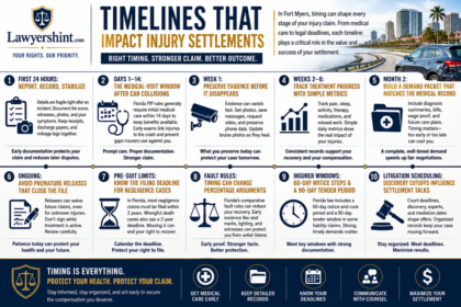 Timelines That Impact Injury Settlements