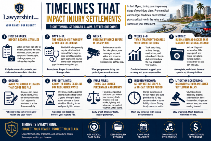 Timelines That Impact Injury Settlements