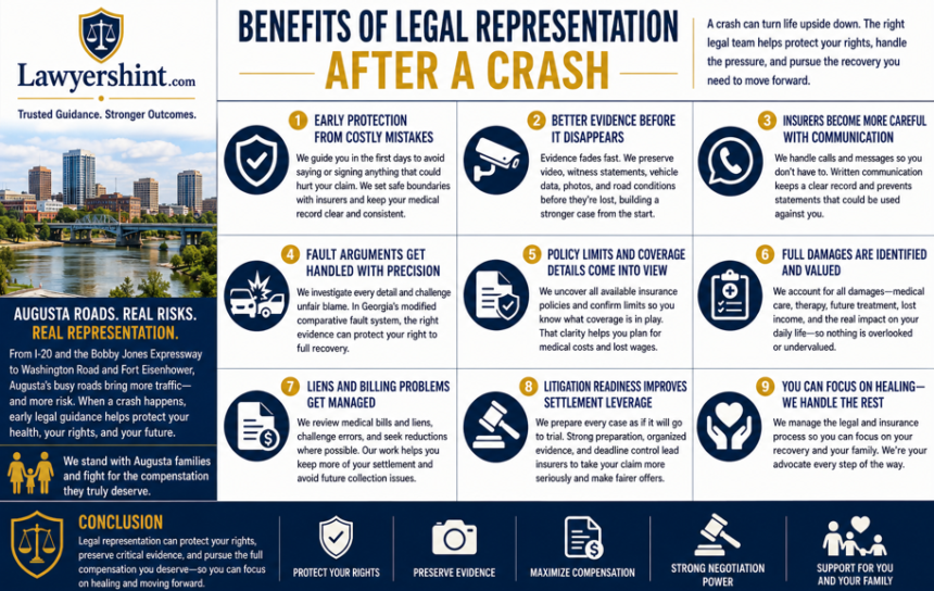 Benefits of Legal Representation After a Crash
