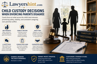 Child Custody Decisions When Divorcing Parents Disagree