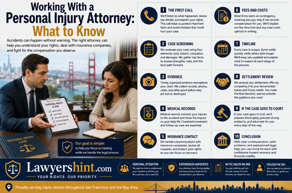 Working With a Personal Injury Attorney