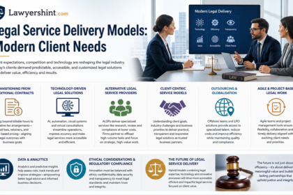 Legal Service Delivery Models