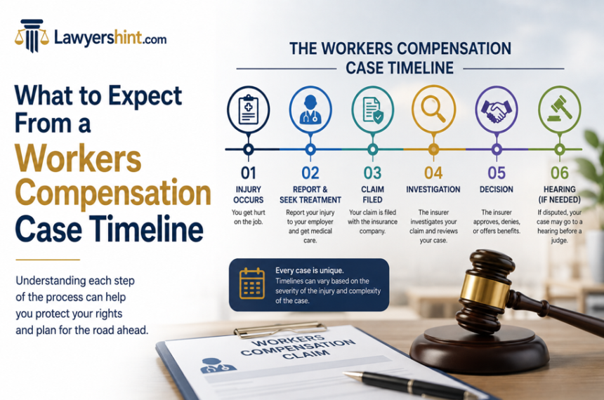 Workers Compensation Case Timeline