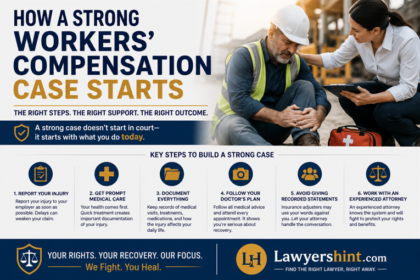 How a strong workers’ compensation case starts