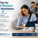Smart Tips for Injured Workers Facing Retaliation