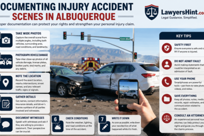Documenting Injury Accident Scenes in Albuquerque