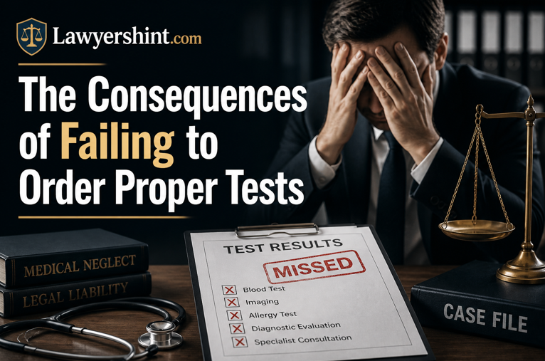The Consequences of Failing to Order Proper Tests