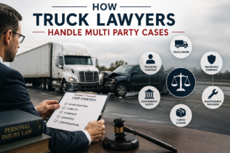 How Truck Lawyers Handle Multi Party Cases