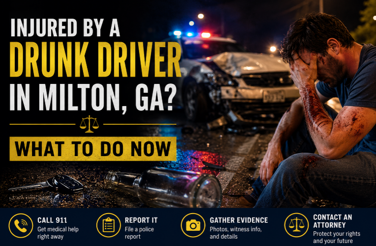 Injured by a Drunk Driver