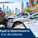 determined in NYC car accidents