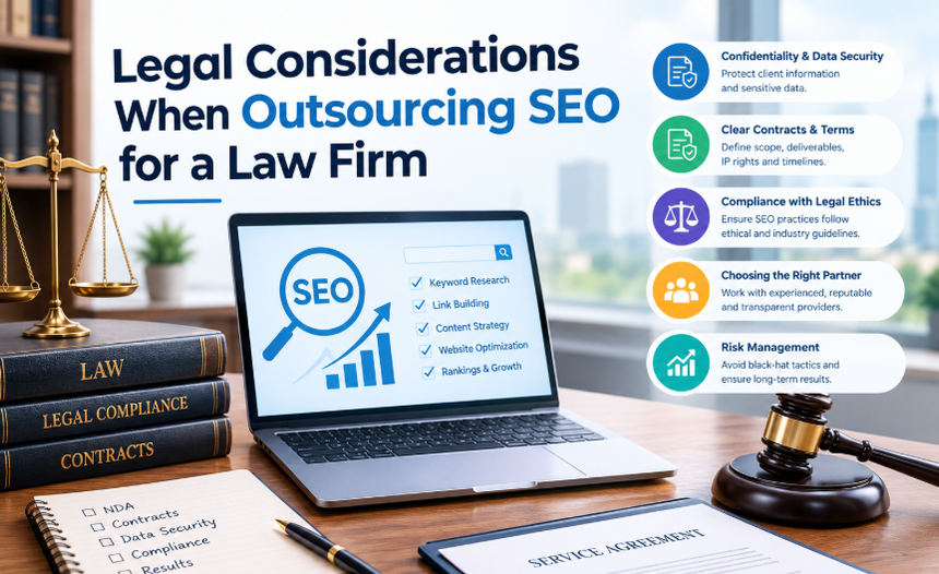 Outsourcing SEO for a Law Firm