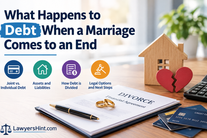 Debt When a Marriage Comes to an End