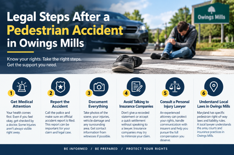 Pedestrian Accident in Owings Mills