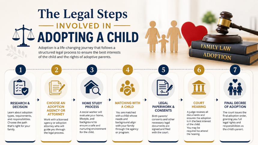 Legal Steps Involved in Adopting a Child