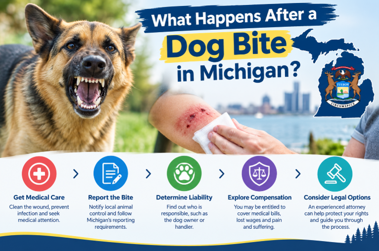 What Happens After a Dog Bite in Michigan?